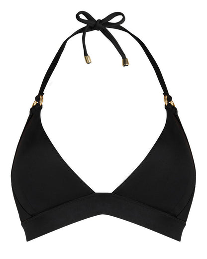 Outline image of Triangle Bikini Top - Black