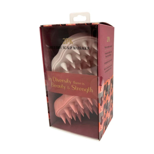 Trubeauty Wet or Dry Scalp Massger 2pcs - ikatehouse