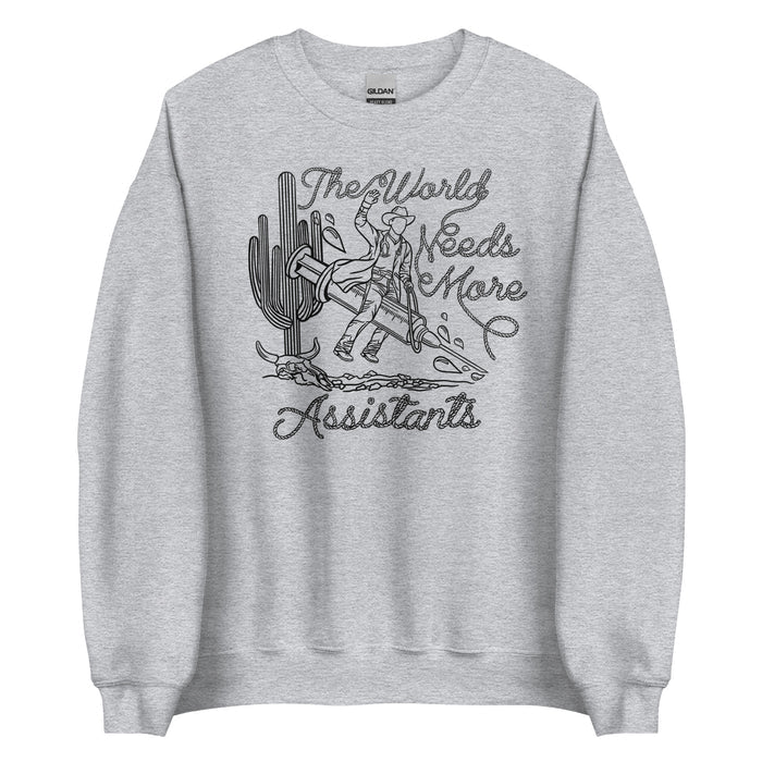 TWNM- Assistants Unisex Crewneck Light Colors