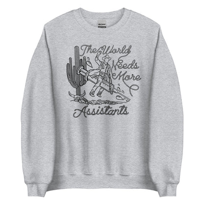 TWNM- Assistants Unisex Crewneck Light Colors