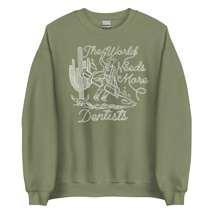 TWNM- Dentists Unisex Crewneck Dark Colors