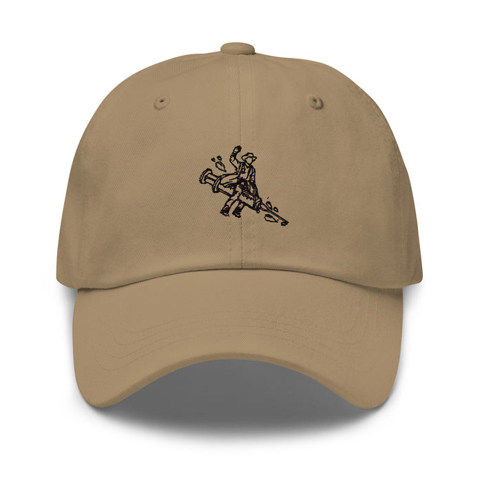 TWNM- Embroidered Dad Hat Black Logo