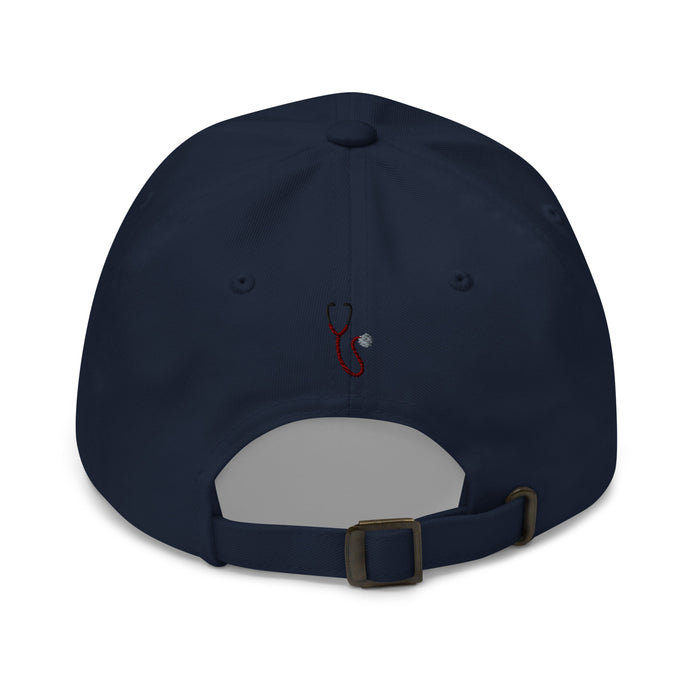 TWNM- Embroidered Dad Hat White Logo