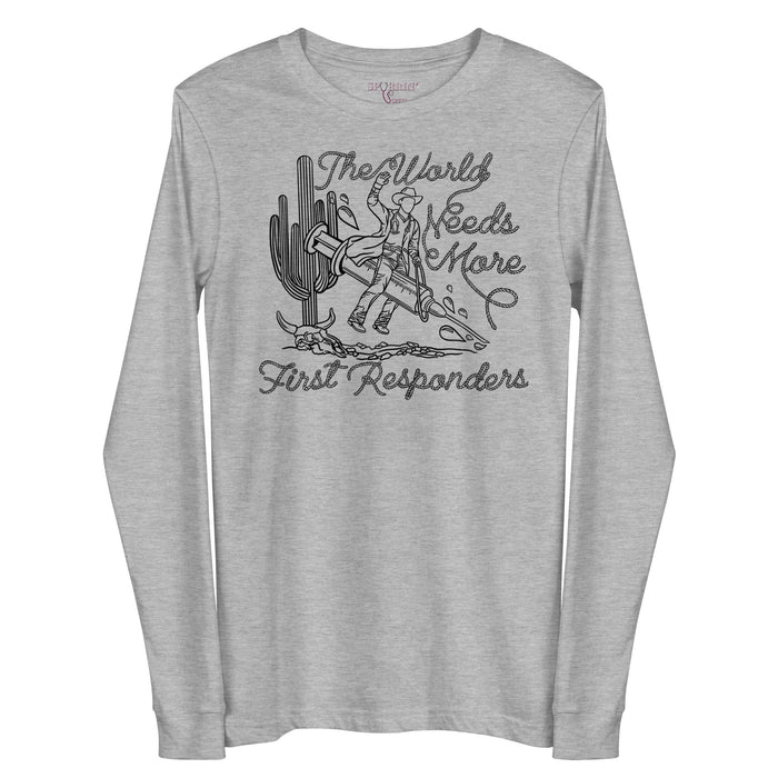 TWNM- First Responders Long Sleeve T-Shirt Light Colors