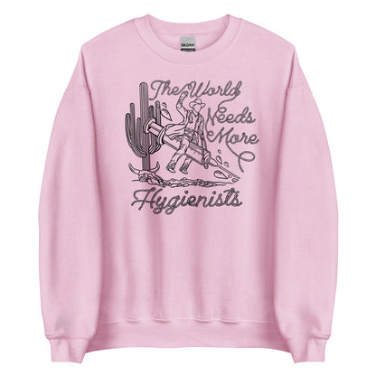 TWNM- Hygienists Unisex Crewneck Light Colors