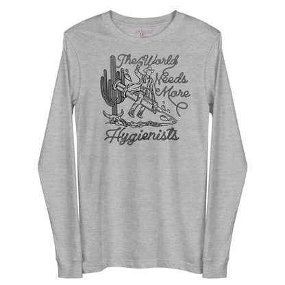 TWNM- Hygiensits Long Sleeve T-Shirt Light Colors