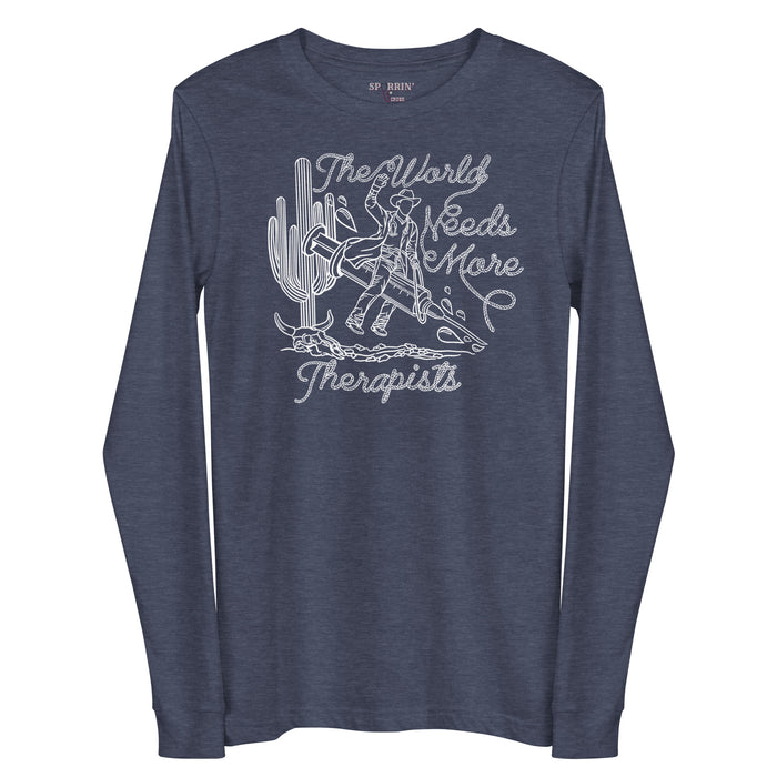 TWNM- Therapists Long Sleeve T-Shirt Dark Colors