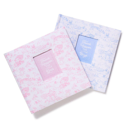 Two's Co. Animal Toile Fabric Cover Photo Album