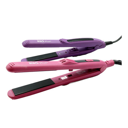 Tyche Ceramic Combo Flat Iron 1" + 1/2" Plus Heat Protector 2oz - ikatehouse