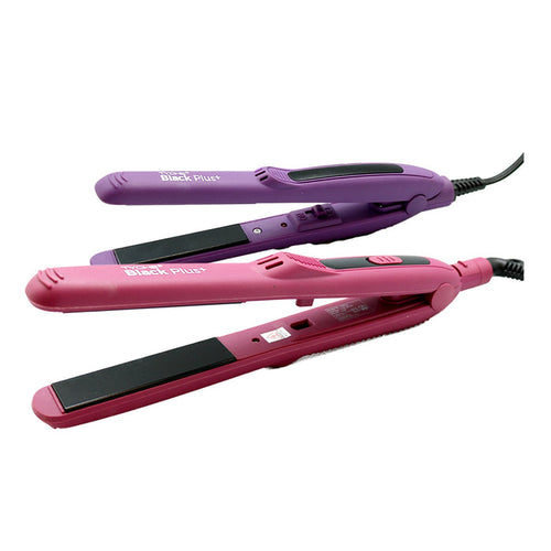 Tyche Ceramic Combo Flat Iron 1" + 1/2" Plus Heat Protector 2oz - ikatehouse