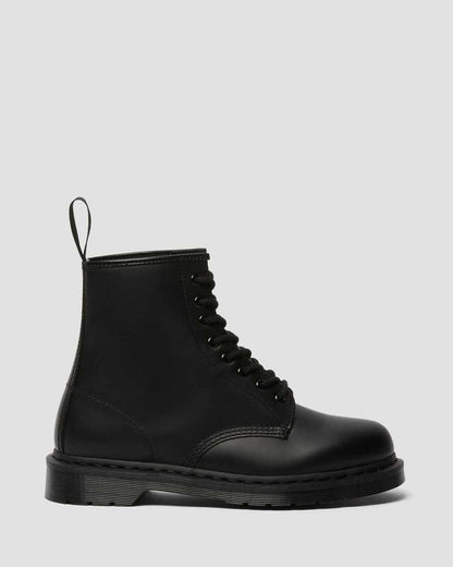 Unisex 1460 Mono Smooth Leather Lace Up Boots Black