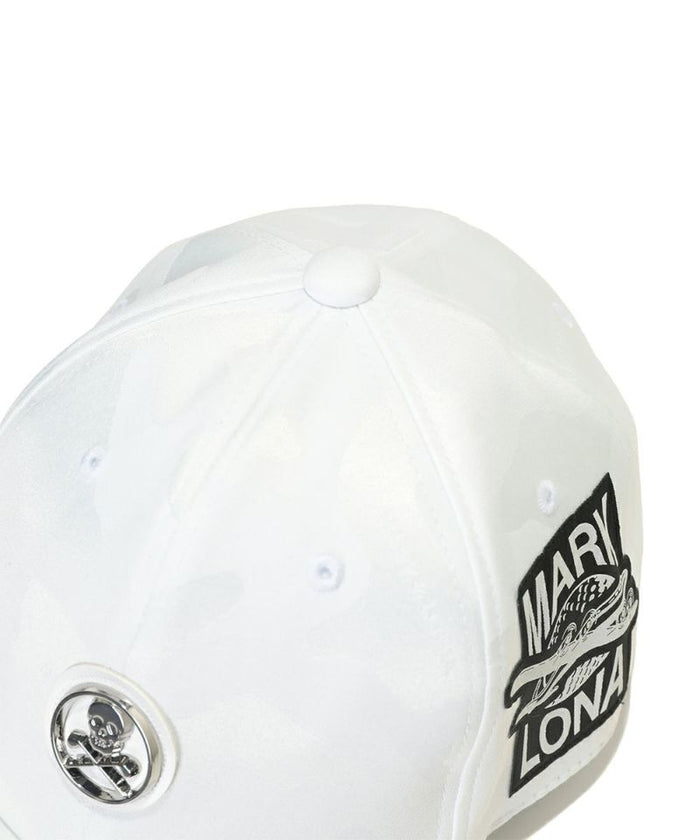 Unisex 6-panel Bb Cap White