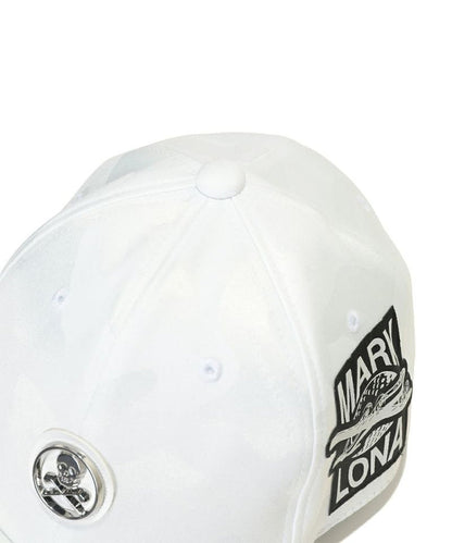 Unisex 6-panel Bb Cap White