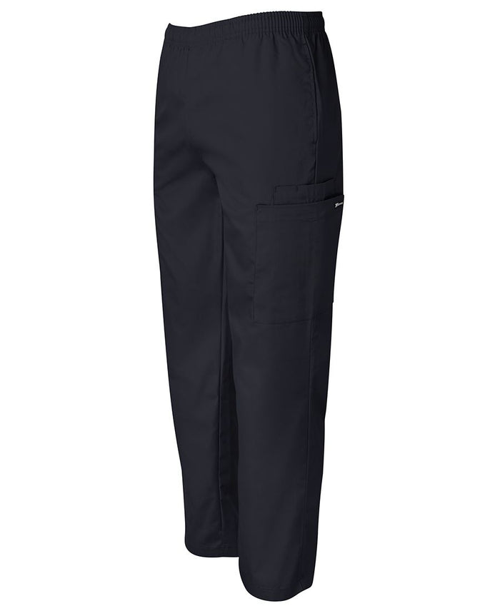 Unisex Black Scrub Pant