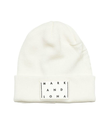 Unisex CD9-SWBN Knit beanie WHITE
