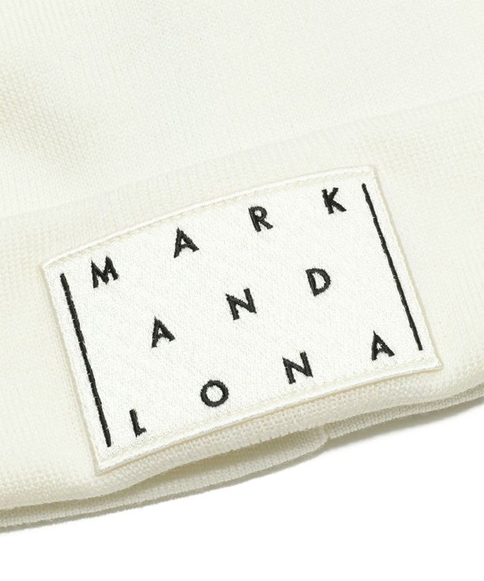 Unisex CD9-SWBN Knit beanie WHITE