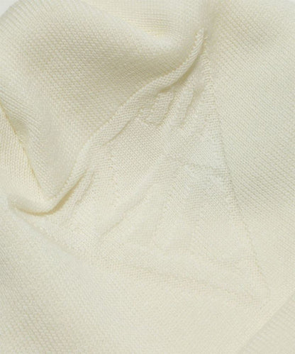 Unisex CD9-SWBN Knit beanie WHITE