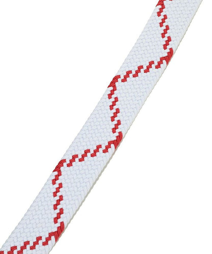 UNISEX Drawl Braided Belt WHITE