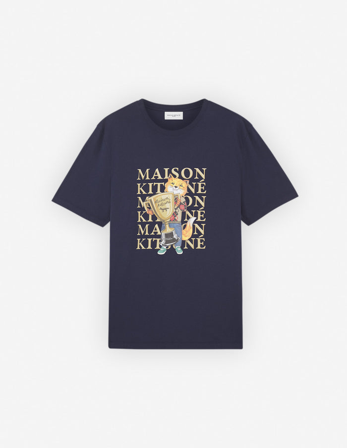 Unisex Fox Champion Regular Tee-shirt Navy