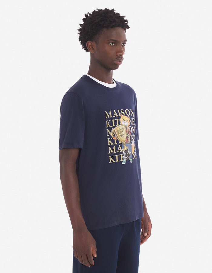 Unisex Fox Champion Regular Tee-shirt Navy