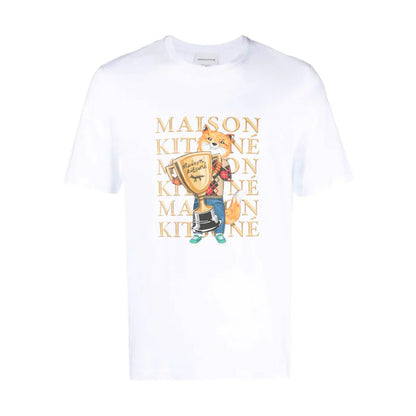 Unisex Fox Champion Regular Tee-shirt White