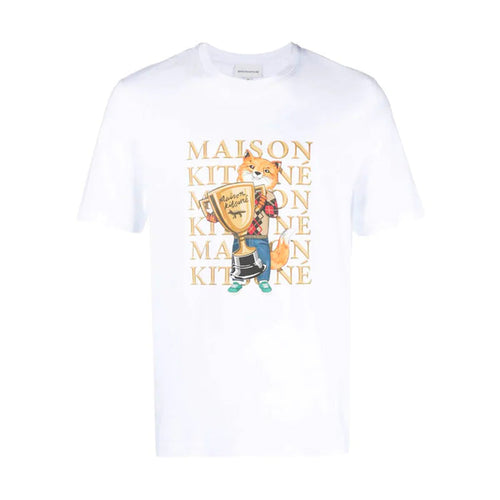 Unisex Fox Champion Regular Tee-shirt White