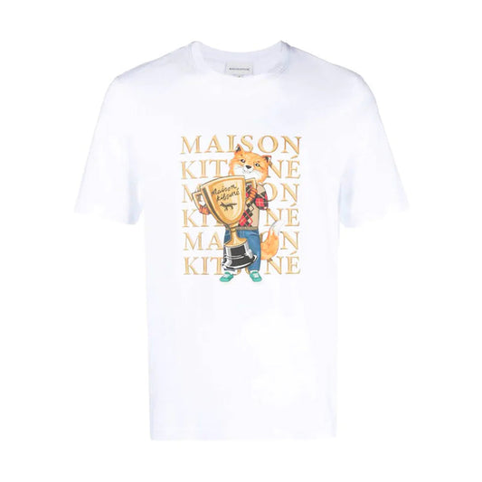 Unisex Fox Champion Regular Tee-shirt White