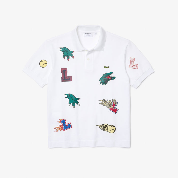 Unisex Holiday Design-Your-Own Polo Shirt White