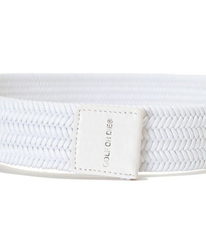 Unisex The One Woven Belt White
