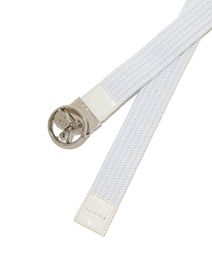 Unisex The One Woven Belt White