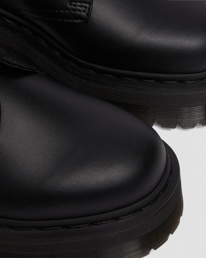 Unisex Vegan 1461 Mono Felix Platform Shoes Black Felix Rub Off