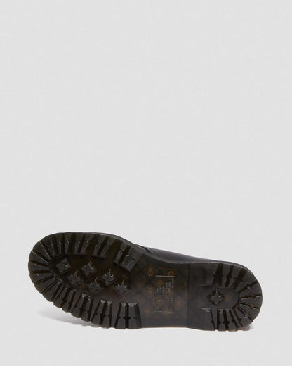 Unisex Vegan 1461 Mono Felix Platform Shoes Black Felix Rub Off