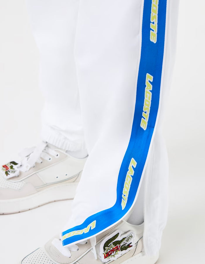 Unisex Water-Repellent Trackpants BLANC/MULTICO