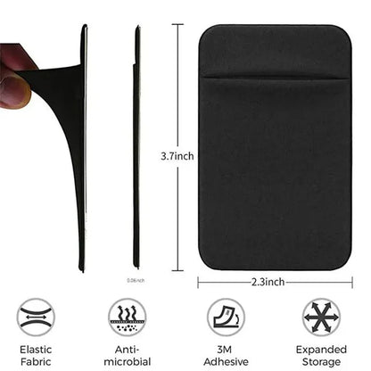 a hand holding a black case with a white background