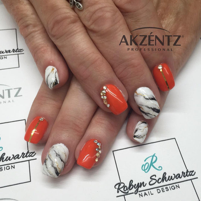 UV/LED Electric Orange-UV/LED Options Colours-Akzentz-Gel Essentialz