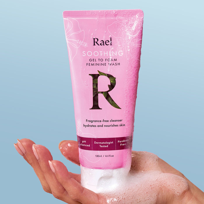 Rael Soothing Gel-to-Foam Feminine Wash