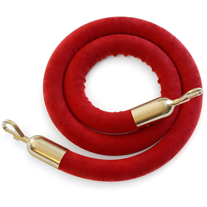 Velvet Hanging Stanchion Rope Foam Core - Montour Line - Crowd Control Warehouse