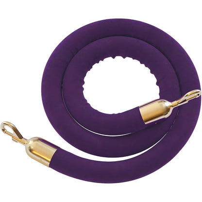 6 FT. / POLISHED BRASS / PURPLE