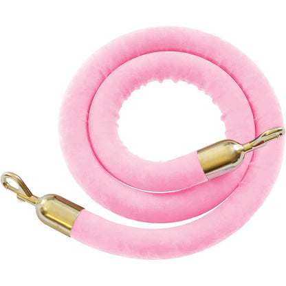 6 FT. / POLISHED BRASS / LIGHT PINK