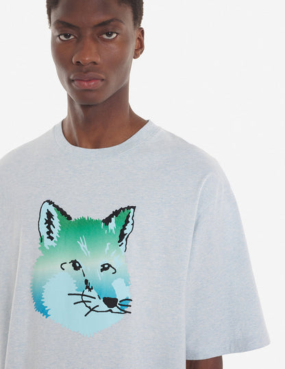 Vibrant Fox Head Easy Tee Blue Haze Melange