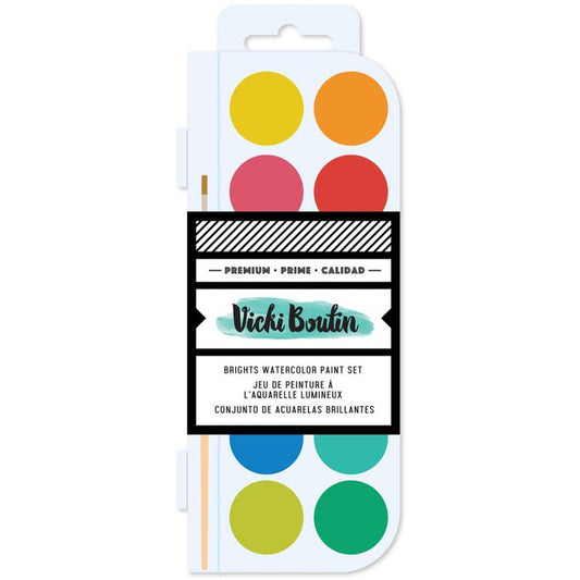 Vicki Boutin - Fernwood - Watercolor Set - Brights. Available at Embellish Away located in Bowmanville Ontario Canada.