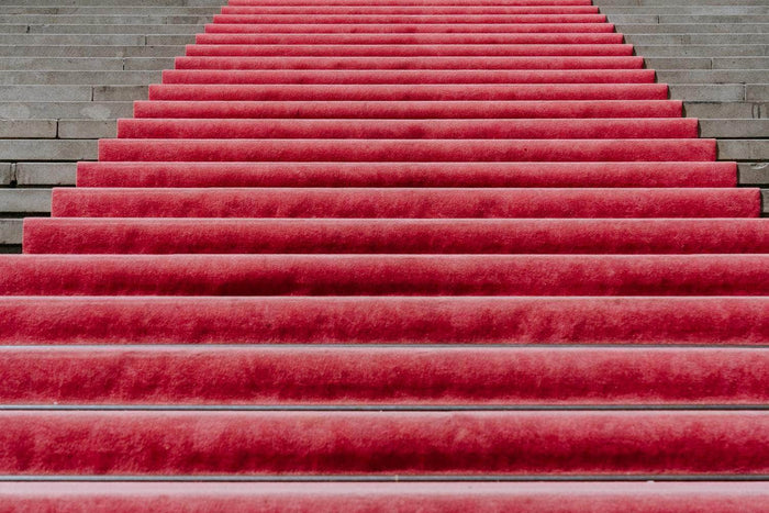 VIP Red Carpet - 8 Feet Wide, Multiple Lengths - Crowd Control Warehouse