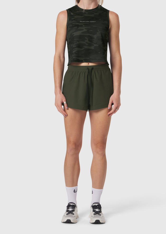 W020. AeroSilver® Tank Top - Dark Camo "RP"