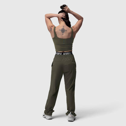 W022. LYCRA® 2-in-1 Tank Top - Olive
