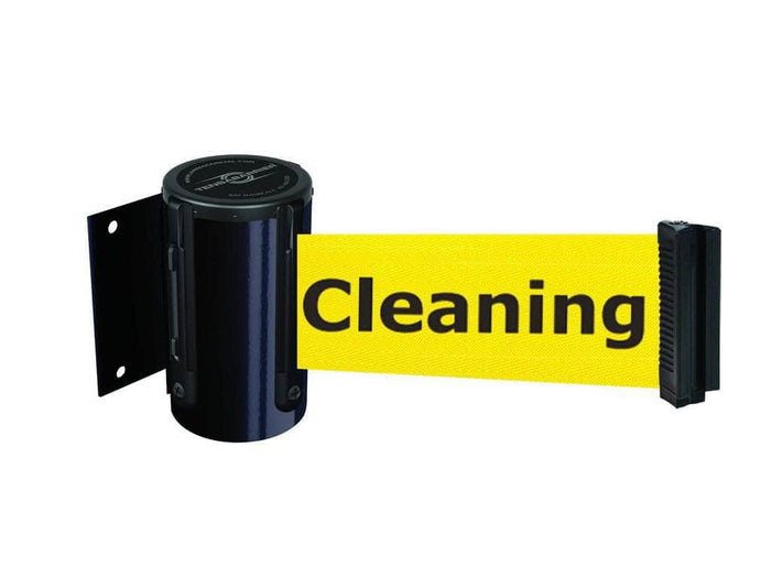 Wall Mounted Retractable Belt Barrier - Tensabarrier 896 - Crowd Control Warehouse