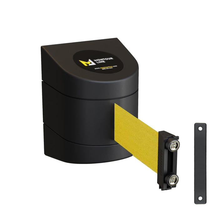 YELLOW / STANDARD FIXED MOUNT / MAGNETIC BELT END WITH WALL RECEIVER