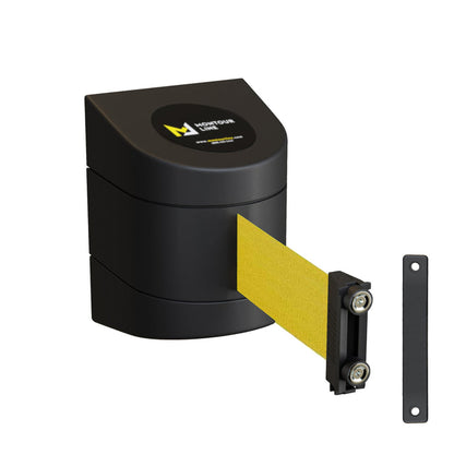 YELLOW / STANDARD FIXED MOUNT / MAGNETIC BELT END WITH WALL RECEIVER