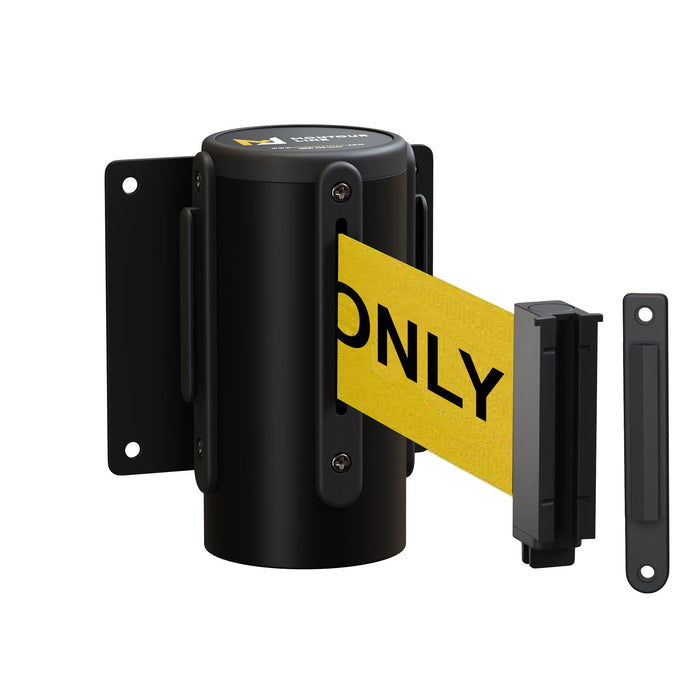 YELLOW WITH "AUTHORIZED ACCESS ONLY" BLACK LETTERS