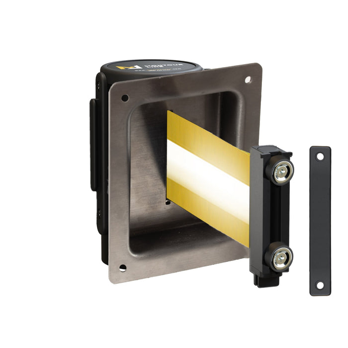 YELLOW WITH HORIZONTAL REFLECTIVE STRIPE