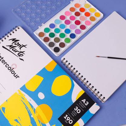 Watercolour Book Discovery A3 (11.7 x 16.5in) 30 Sheets 190gsm